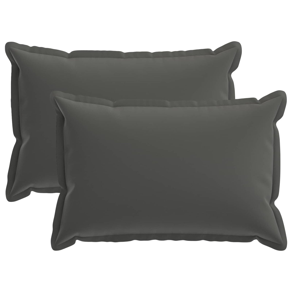 Cuscino con cuscino HOUTEN 2 pz Antracite Poliestere | homemem39