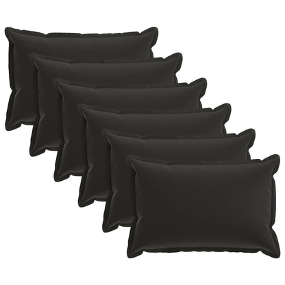Cuscino con cuscino HOUTEN 6 pz Nero Poliestere | homemem39