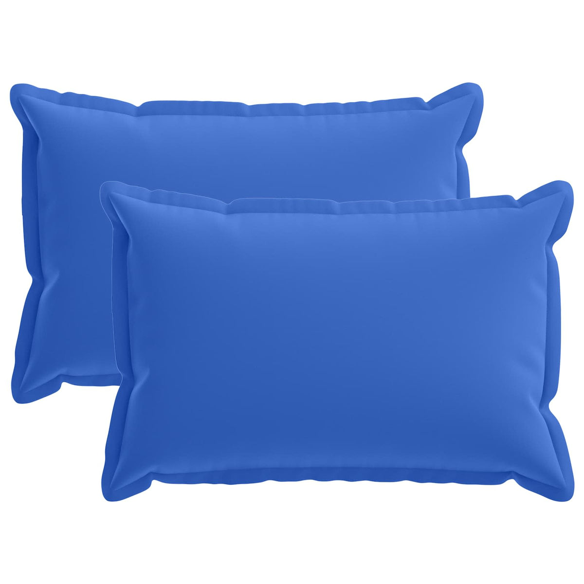 Cuscino con cuscino HOUTEN 2 pz Blu Reale Poliestere