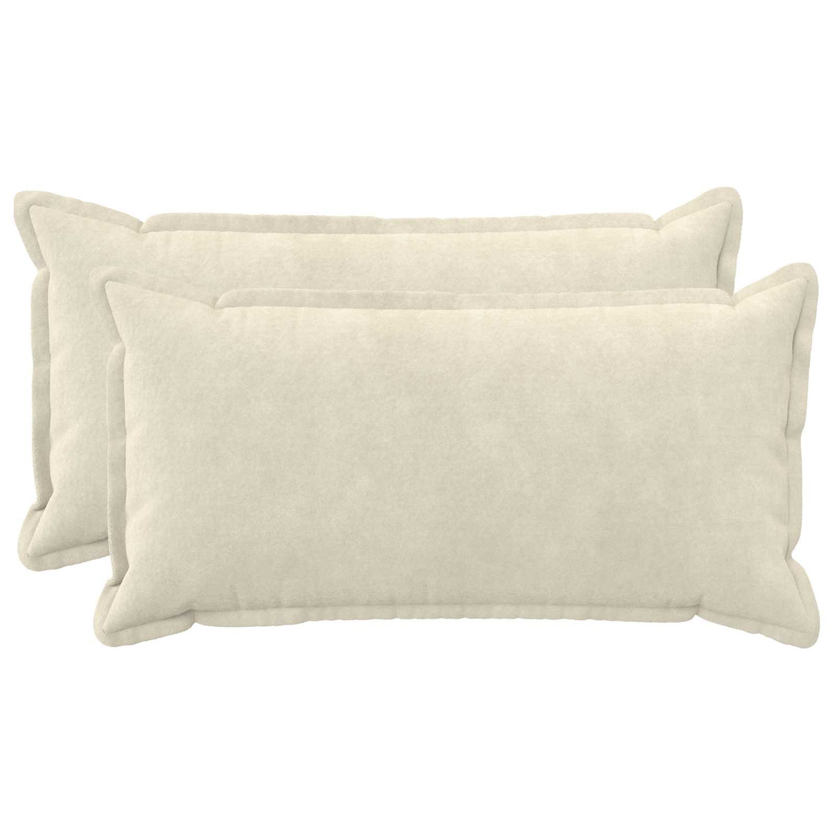 Cuscino da Lanciare 2 pz HOUTEN Crema 40 x 70 cm