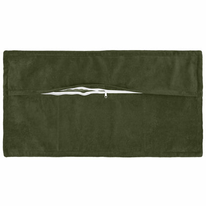 Cuscino con cuscino HOUTEN 6 pz Verde Fleece in microfibra | homemem39