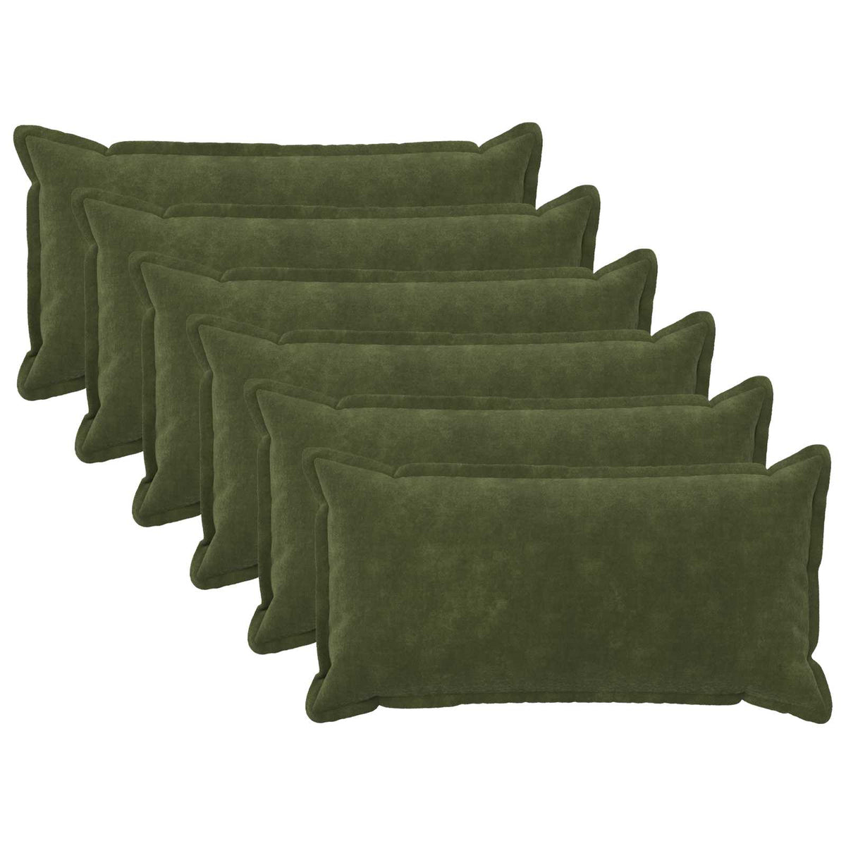 Cuscino con cuscino HOUTEN 6 pz Fleece in microfibra