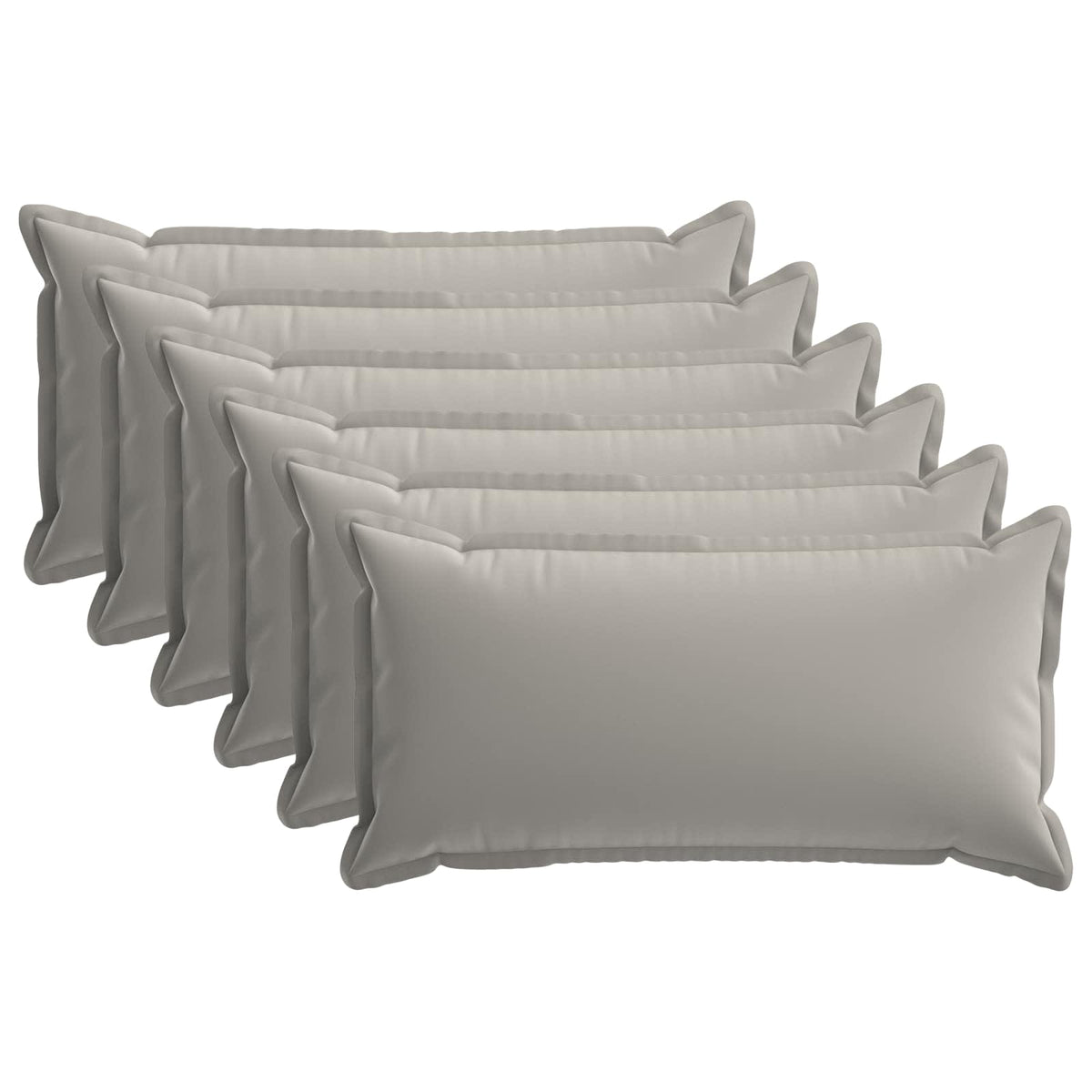 Cuscino con cuscino HOUTEN 6 pz Grigio Poliestere | homemem39