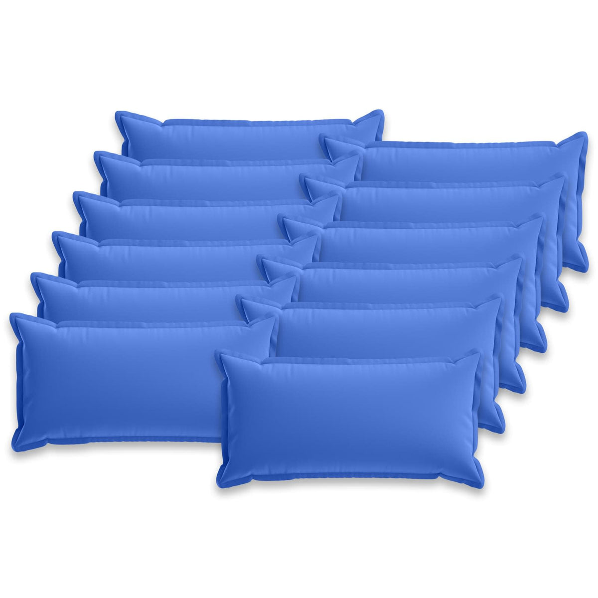 Cuscino 12 pz HOUTEN Blu Reale 40 x 80 cm Poliestere