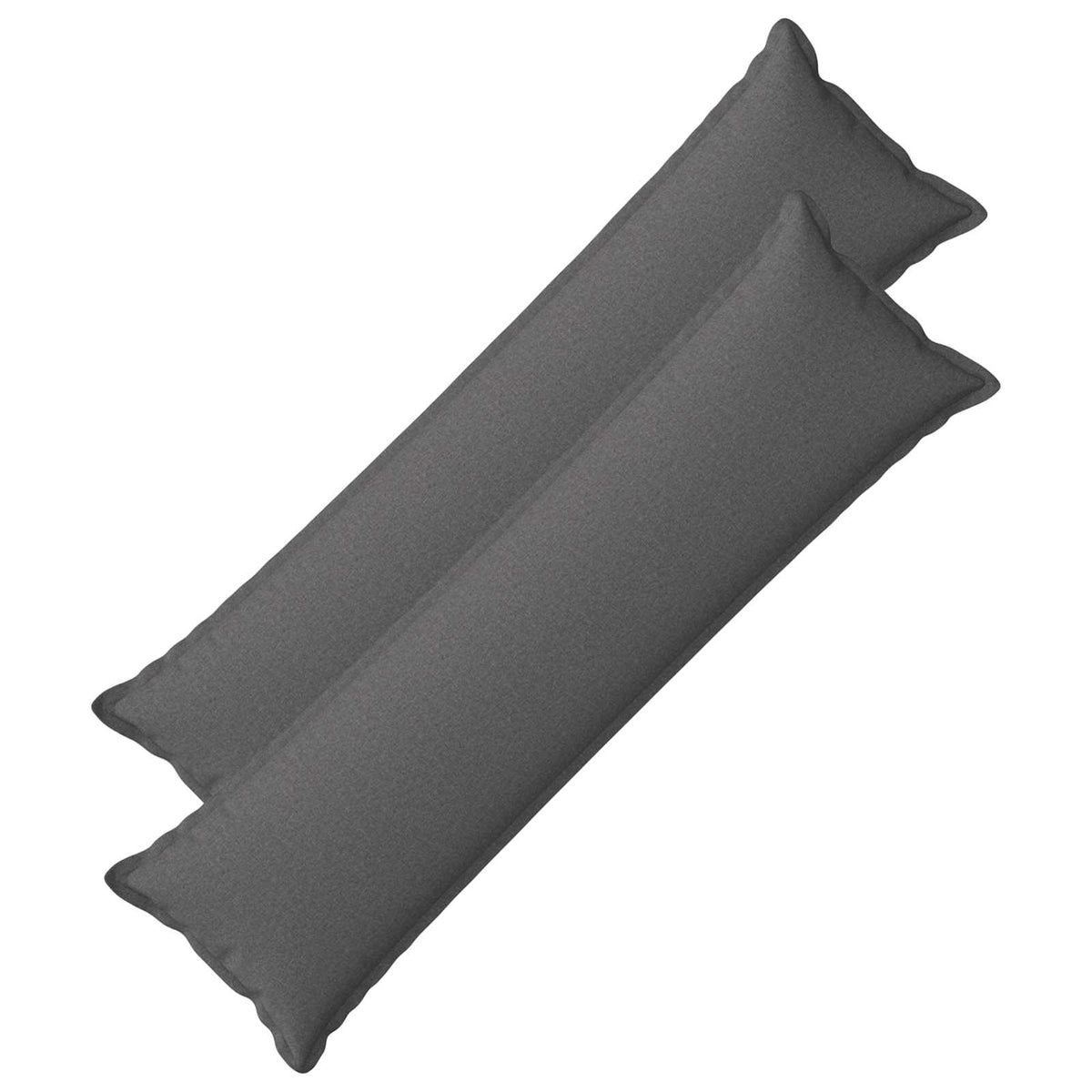 Cuscino 2 pz HOUTEN Grigio Chiaro 40 x 145 cm Lino