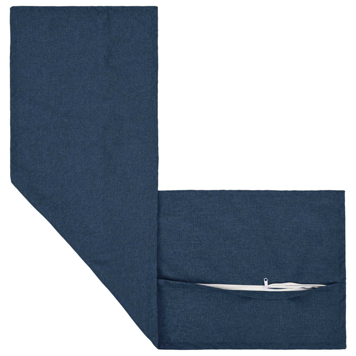 Cuscino 2 pz HOUTEN Blu 40 x 145 cm Lino