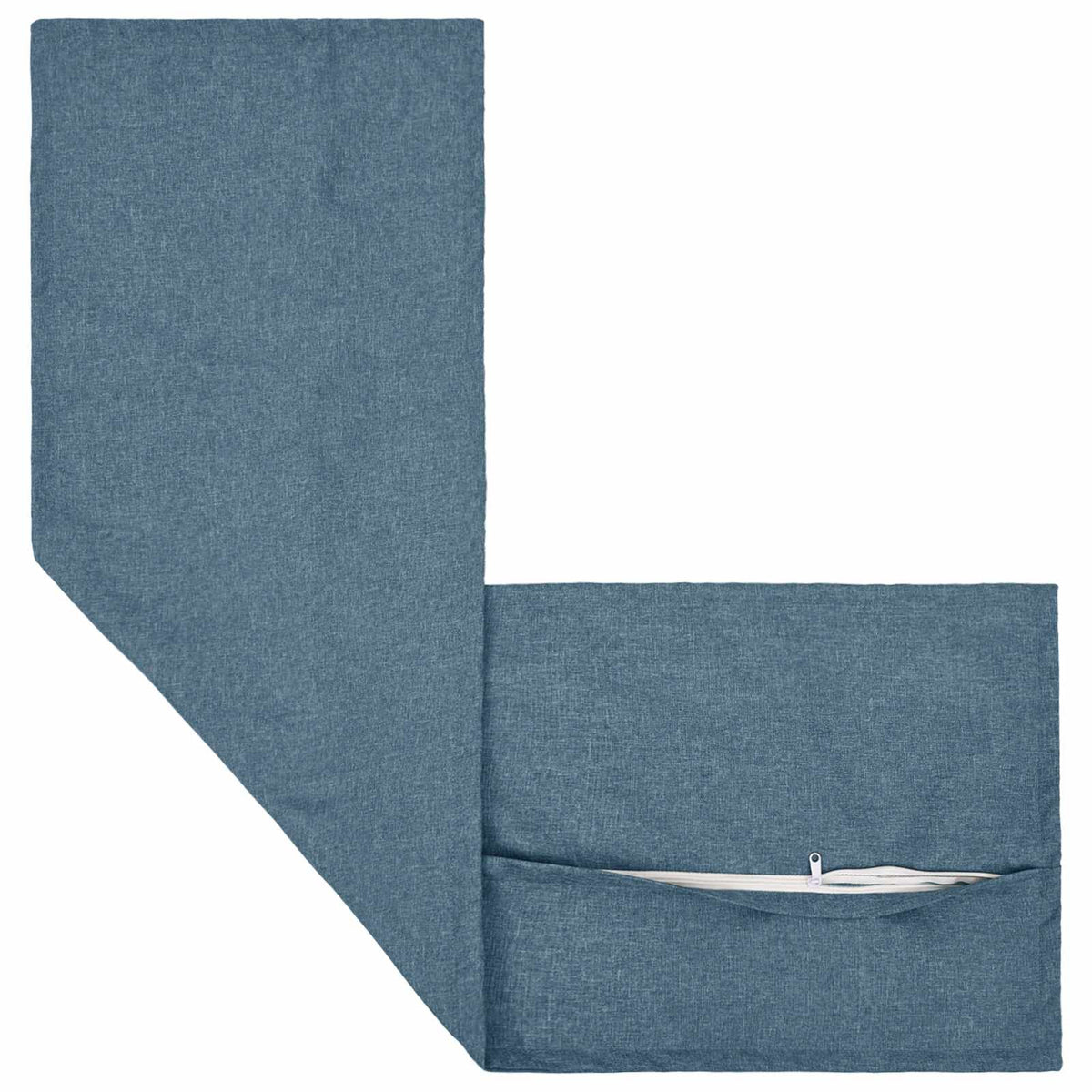 Cuscino 2 pz HOUTEN Blu jeans 40 x 145 cm Lino