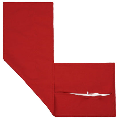 Cuscino con cuscino HOUTEN Rosso 40 x 145 cm Lino