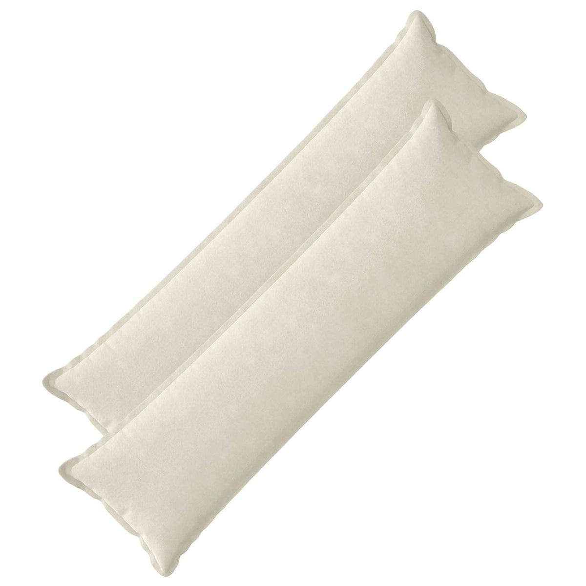 Cuscino con cuscino HOUTEN 2 pz Crema Fleece in microfibra | homemem39