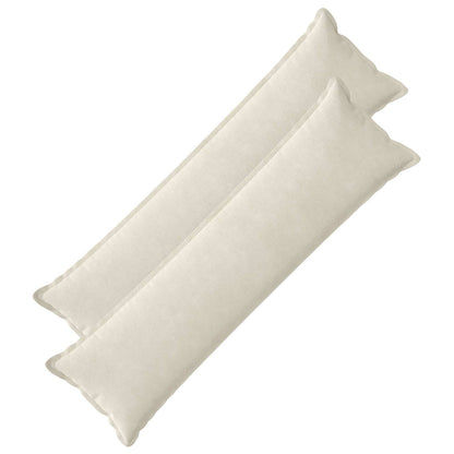 Cuscino con cuscino HOUTEN 2 pz Crema Fleece in microfibra | homemem39
