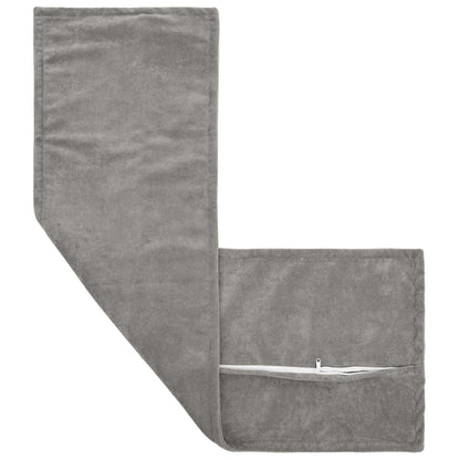 Cuscino HOUTEN 2 pz grigio chiaro Fleece in microfibra