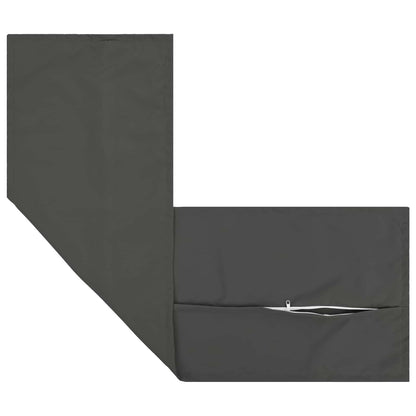 Cuscino con cuscino HOUTEN Antracite 40 x 145 cm Poliestere | homemem39