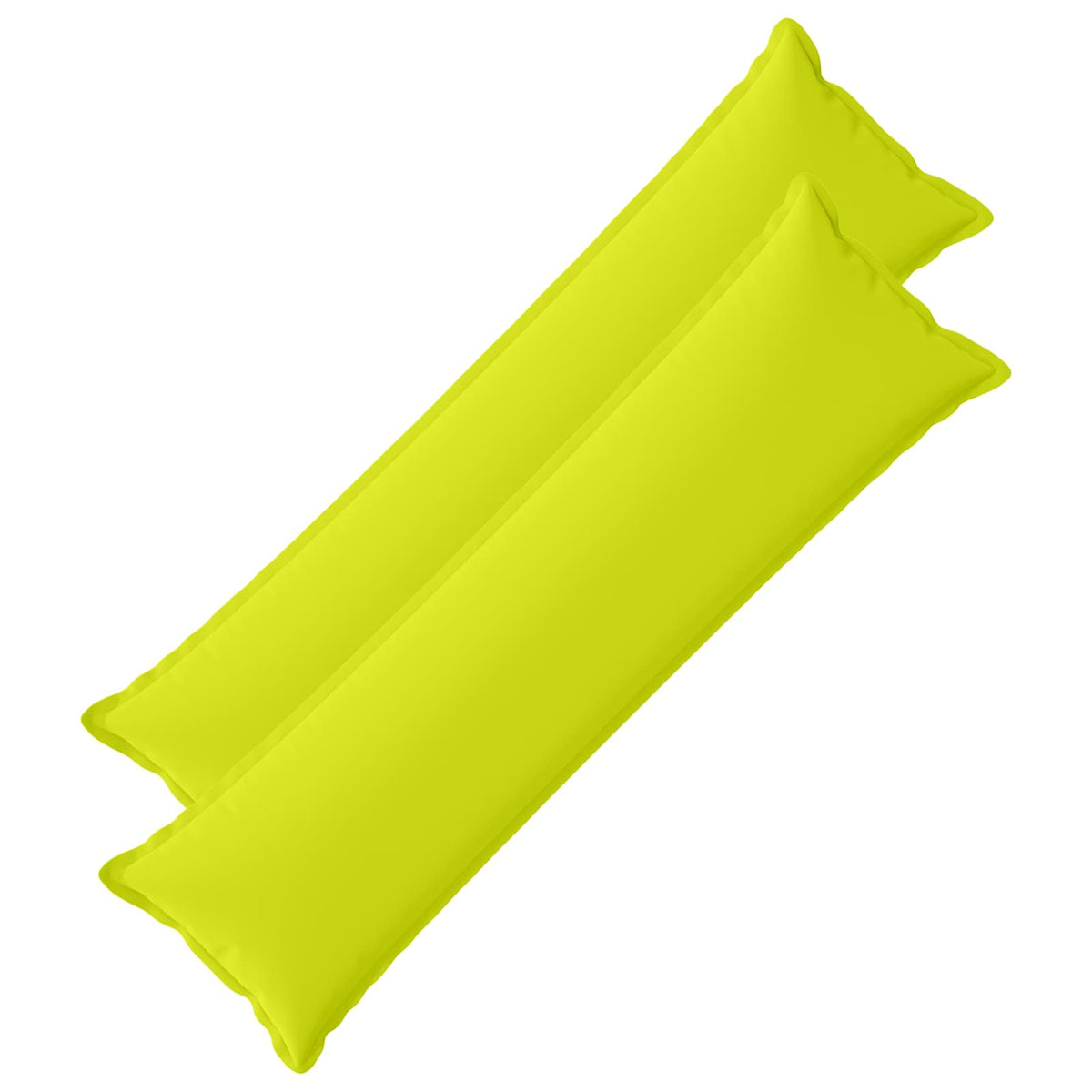 Cuscino con cuscino HOUTEN 2 pz Verde brillante. Poliestere | homemem39