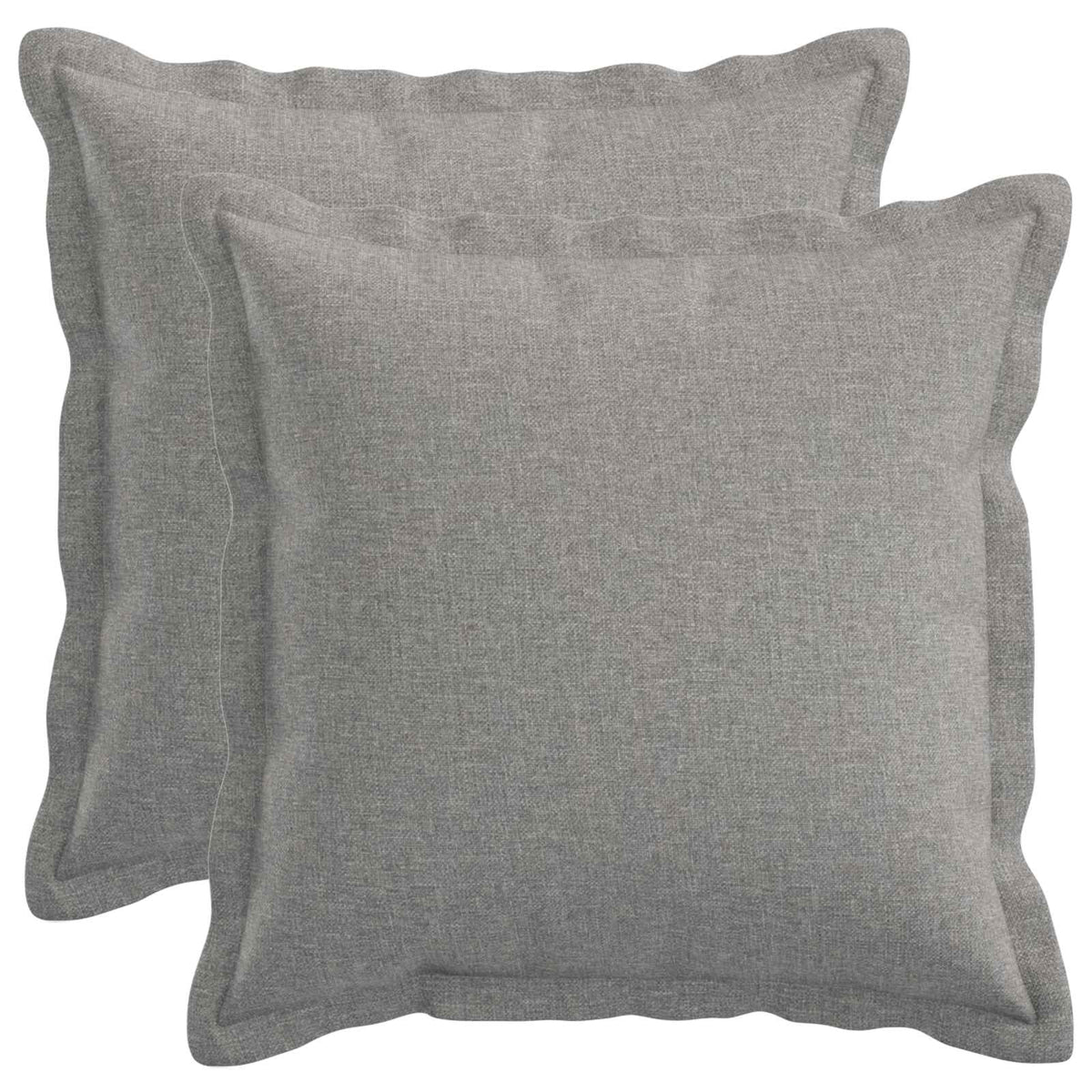 Cuscino con cuscino HOUTEN 2 pz Grigio Nuvola Lino | homemem39