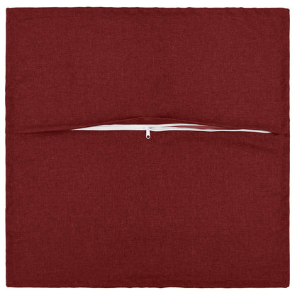 Cuscino con cuscino HOUTEN 2 pz Rosso Vino Lino
