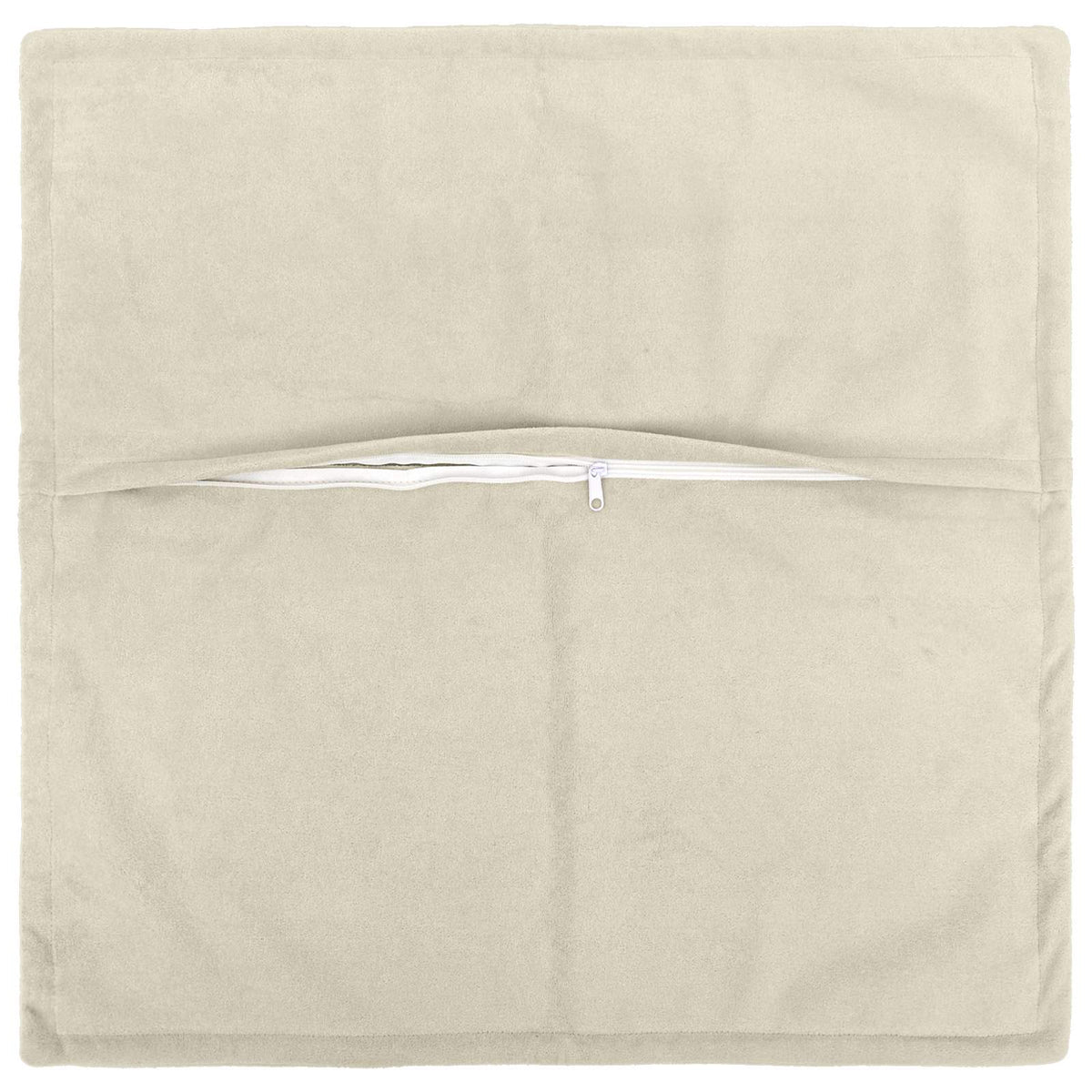 Cuscino 2 pz HOUTEN Crema 50 x 50 cm Fleece in microfibra