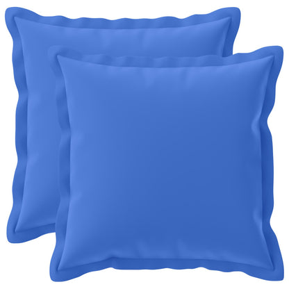 Cuscino con cuscino HOUTEN 2 pz Blu Reale Poliestere | homemem39