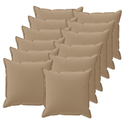 Cuscino con cuscino HOUTEN 12 pz Tortora Poliestere