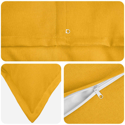 Cuscino con cuscino HOUTEN 2 pz Giallo Chiaro Lino | homemem39