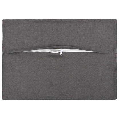 Cuscino 2 pz HOUTEN Grigio Chiaro 50 x 75 cm Lino