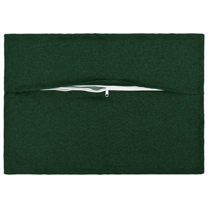 Cuscino con cuscino HOUTEN 2 pz Verde Scuro Lino | homemem39