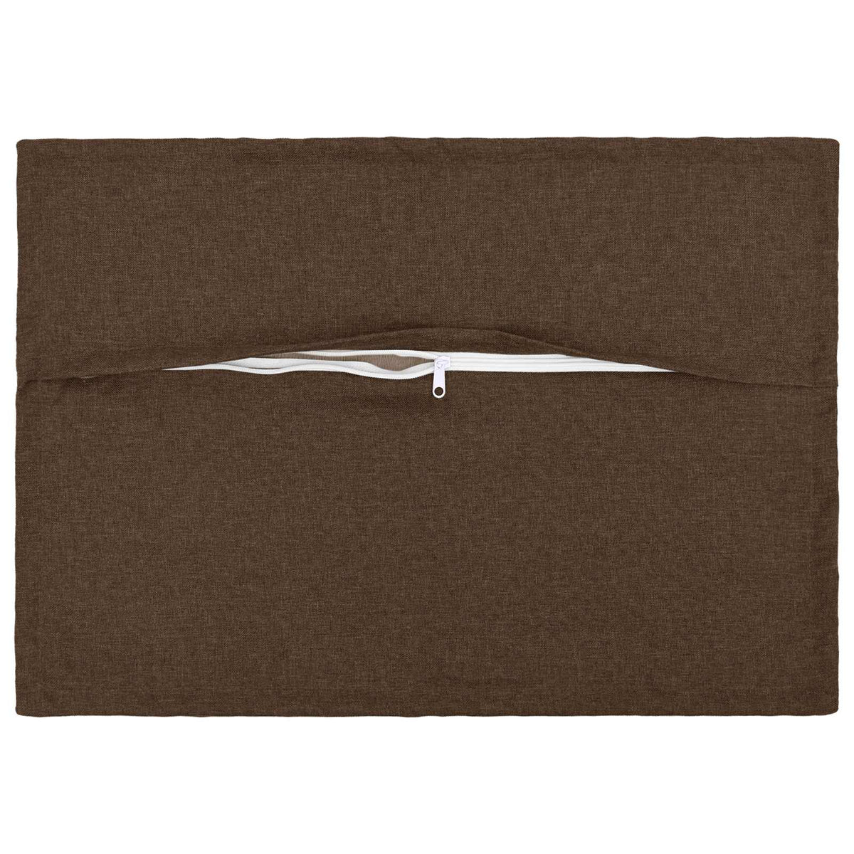 Cuscino con cuscino HOUTEN 2 pz Marrone Lino