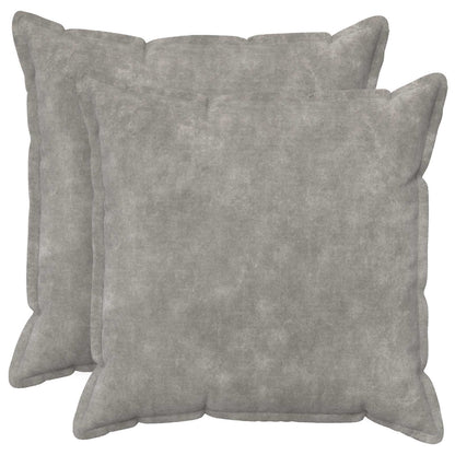 Cuscino 2 pz HOUTEN Grigio Chiaro 60 x 60 cm