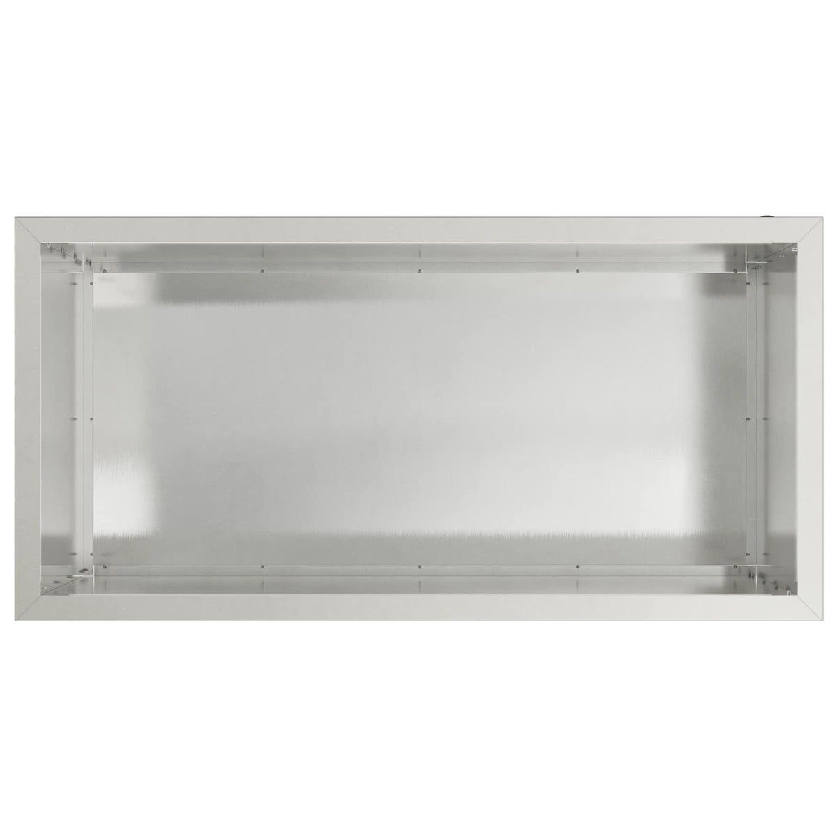 Fioriera da giardino con LED 2 pz Argento 50 x 100 x 48 cm | homemem39
