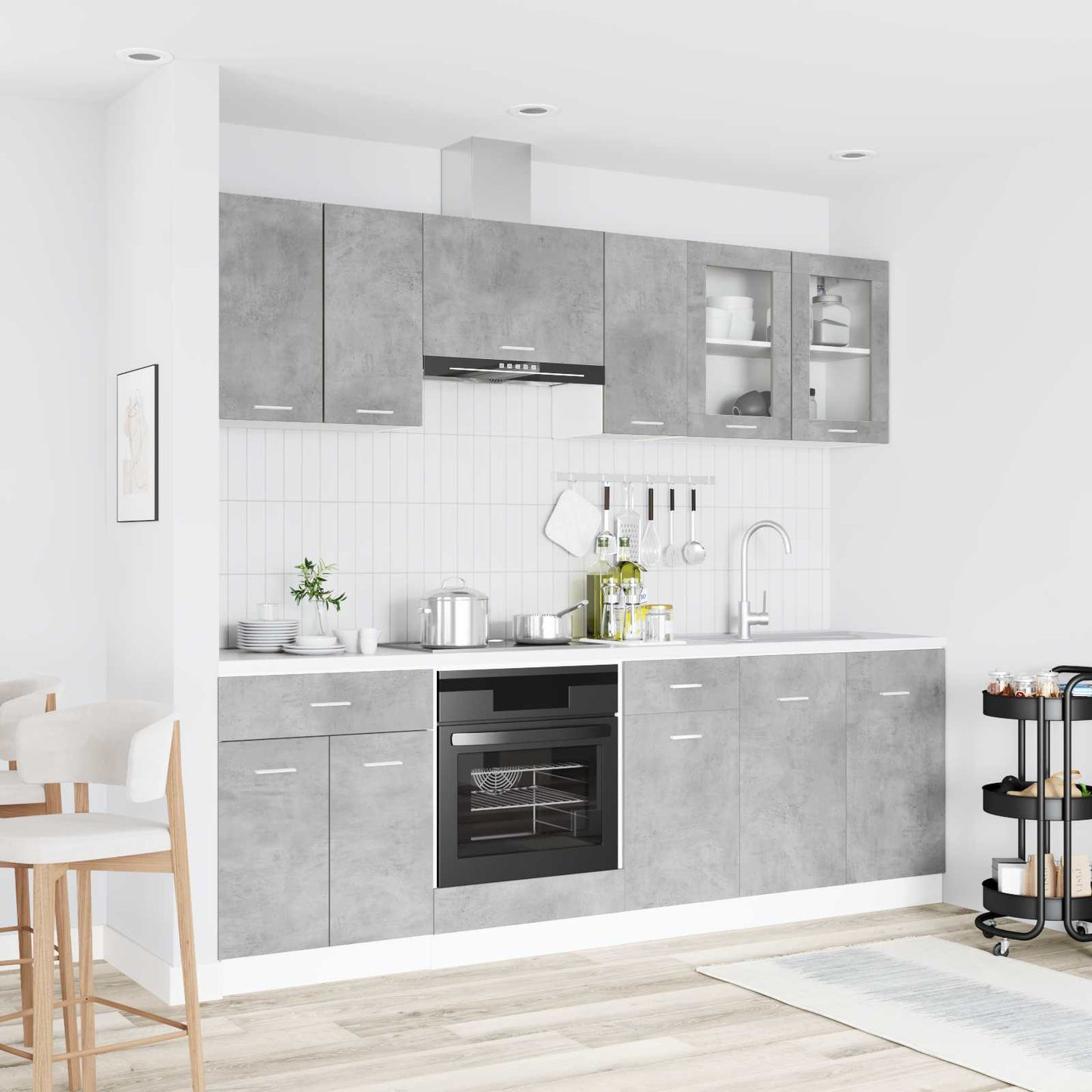 Unità Cucina Lyon 8 pcs Legno multistrato