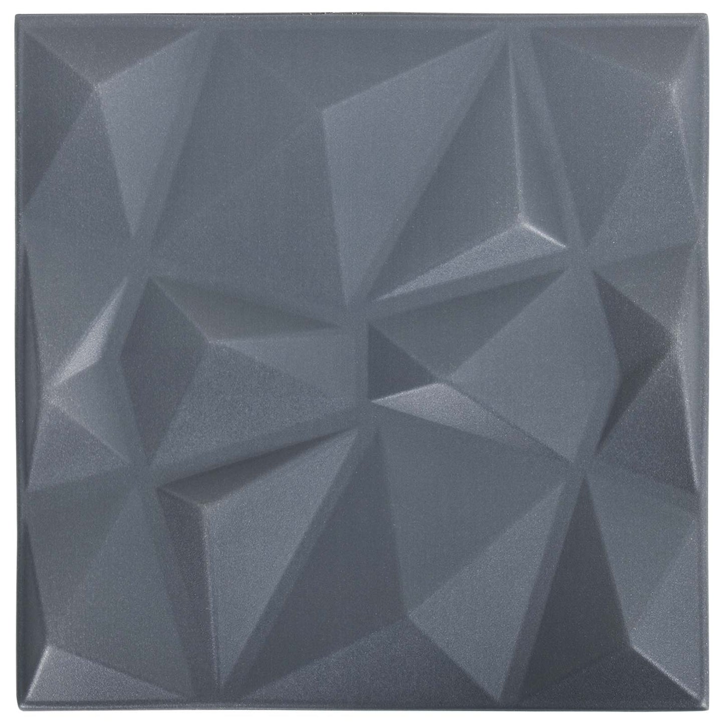 Pannelli da parete 48 pcs Grigio Diamante 50 x 50 cm | homemem39