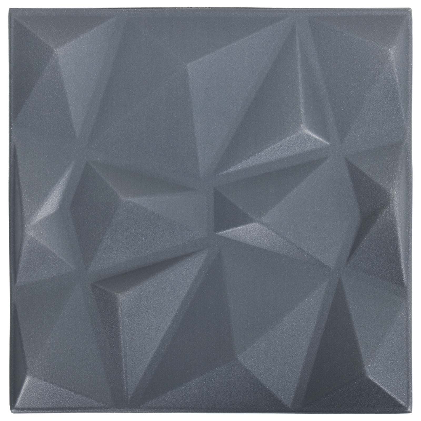 Pannelli da parete 48 pcs Grigio Diamante 50 x 50 cm | homemem39