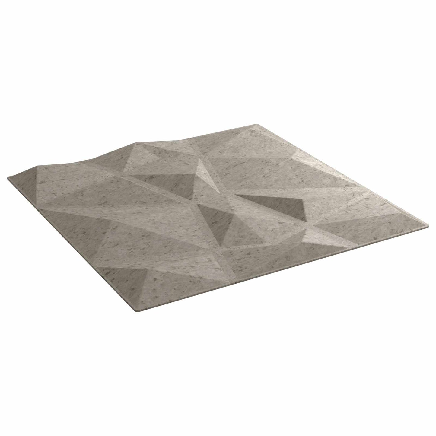 Pannelli da parete 24 pcs Grigio Cemento 50 x 50 cm Schiuma XPS