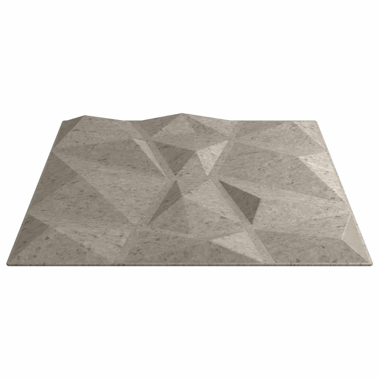 Pannelli da parete 24 pcs Grigio Cemento 50 x 50 cm Schiuma XPS | homemem39