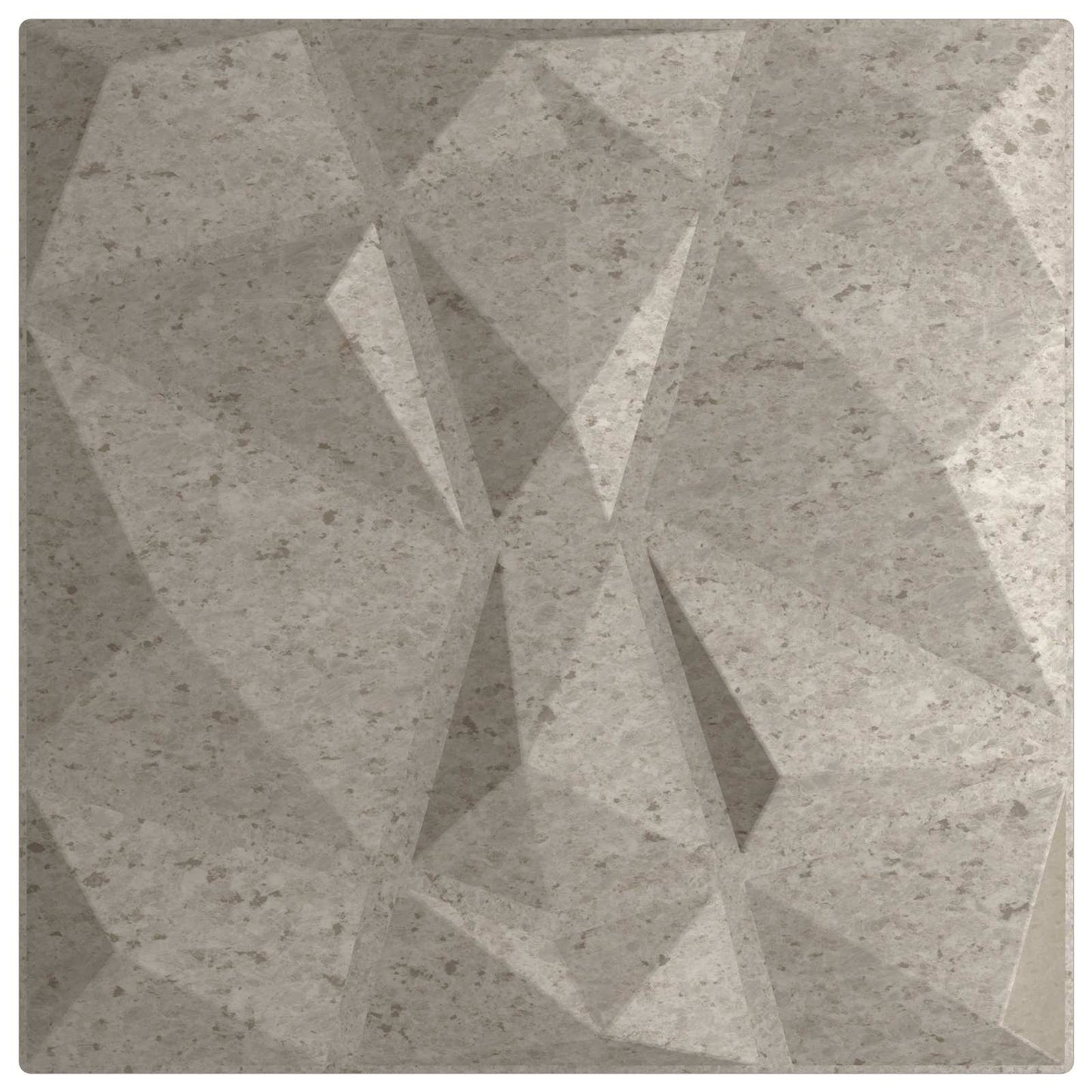 Pannelli da parete 24 pcs Grigio Cemento 50 x 50 cm Schiuma XPS | homemem39