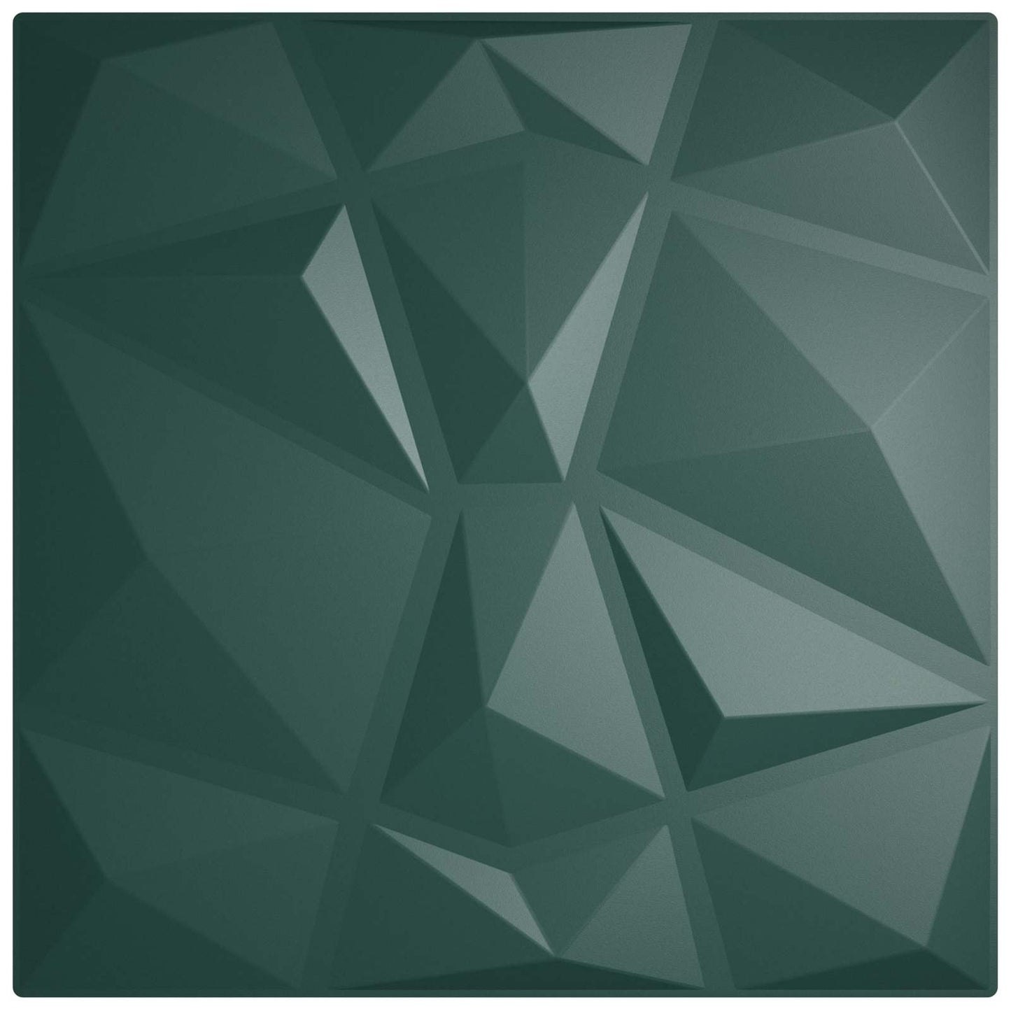 Pannelli da parete 48 pcs Verde 50 x 50 cm Schiuma XPS | homemem39