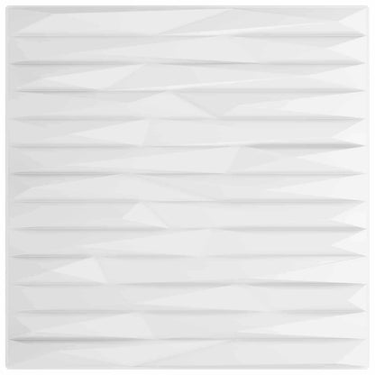 Pannelli da parete 24 pcs Pietra Bianca 50 x 50 cm Schiuma XPS | homemem39