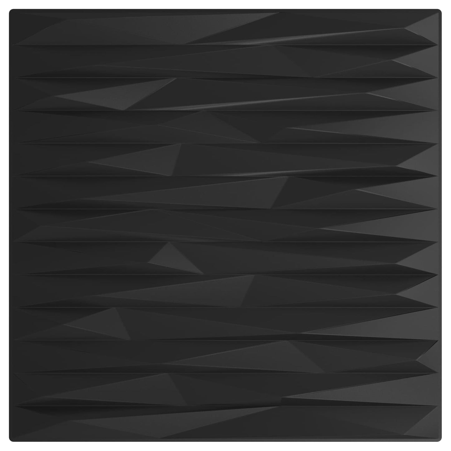 Pannelli da parete 48 pcs Pietra Nera 50 x 50 cm Schiuma XPS | homemem39