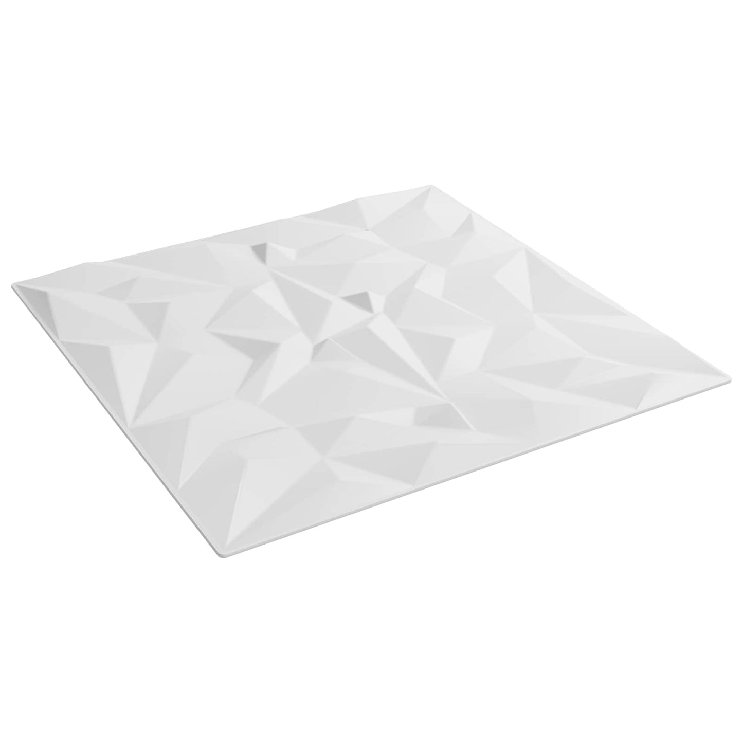 Pannelli da parete 24 pcs Bianco 50 x 50 cm Schiuma XPS | homemem39
