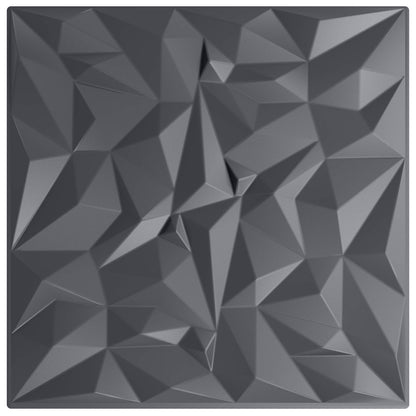 Pannelli da parete 48 pcs Grigio ametista 50 x 50 cm | homemem39