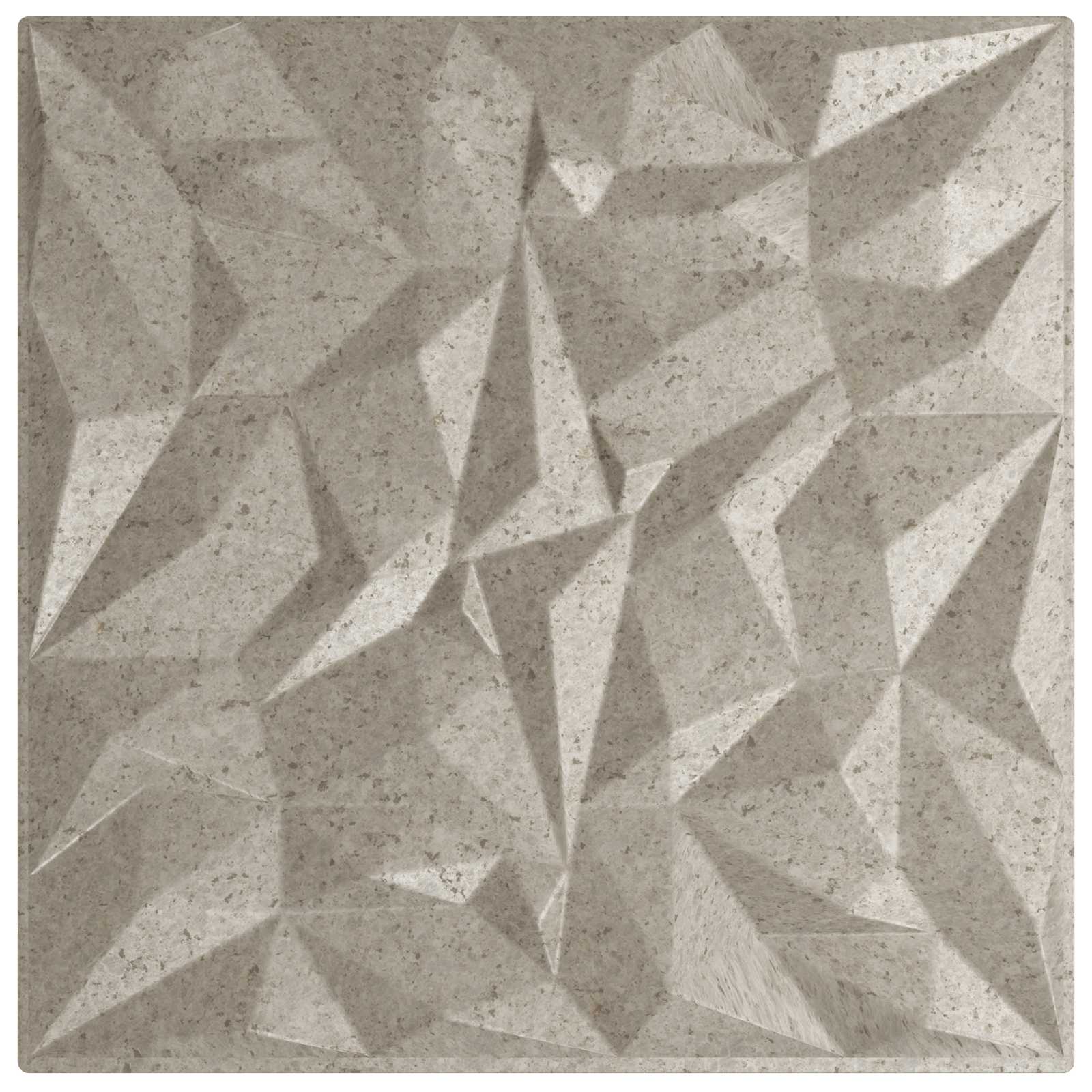 Pannelli da parete 12 pcs Beton ametista 50 x 50 cm Schiuma XPS | homemem39