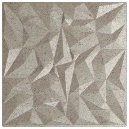 Pannelli da parete 24 pcs Beton ametista 50 x 50 cm Schiuma XPS | homemem39