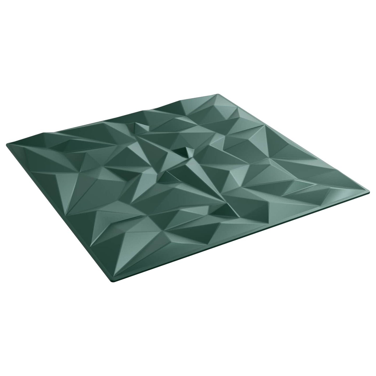 Pannelli da parete 24 pcs Verde ametista 50 x 50 cm Schiuma XPS | homemem39