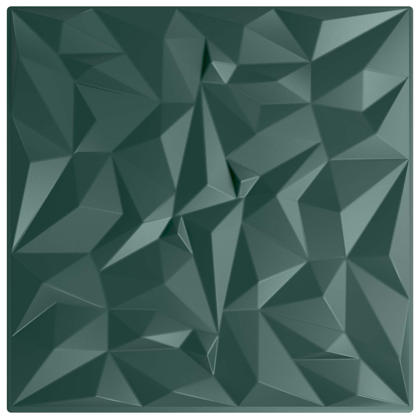 Pannelli da parete 48 pcs Verde ametista 50 x 50 cm Schiuma XPS | homemem39