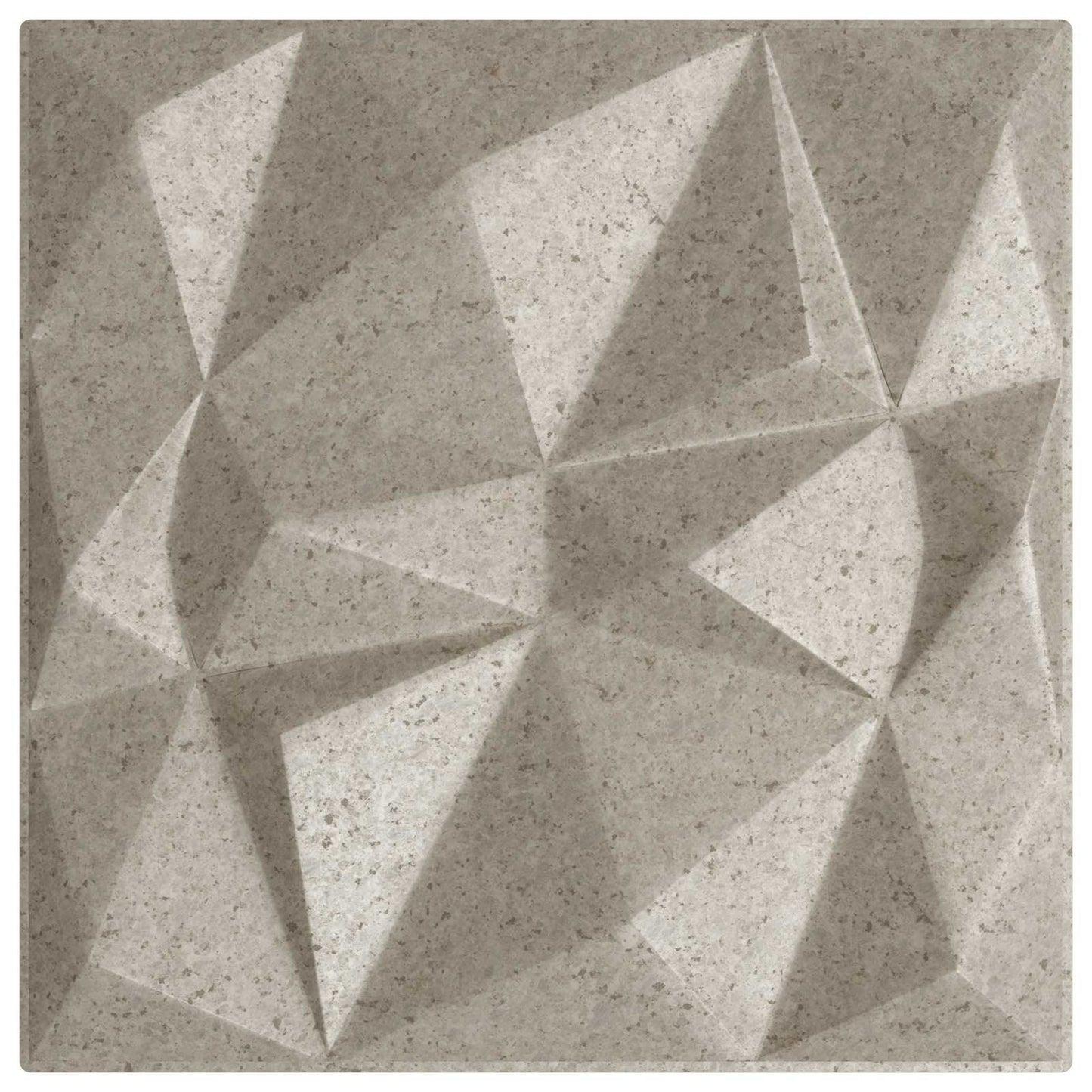 Pannelli da parete 12 pcs Beton Diamante 50 x 50 cm Schiuma XPS | homemem39