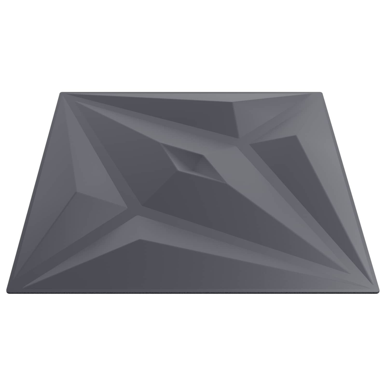 Pannelli da parete 24 pcs Grigio Stella 50 x 50 cm Schiuma XPS | homemem39