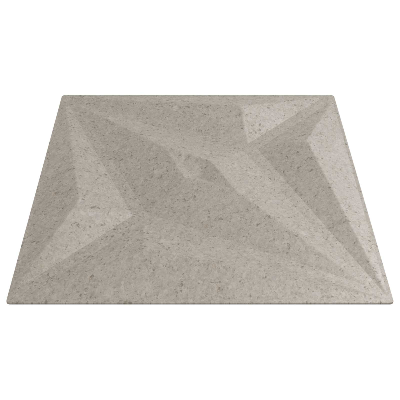 Pannelli da parete 12 pcs Beton Stella 50 x 50 cm Schiuma XPS | homemem39