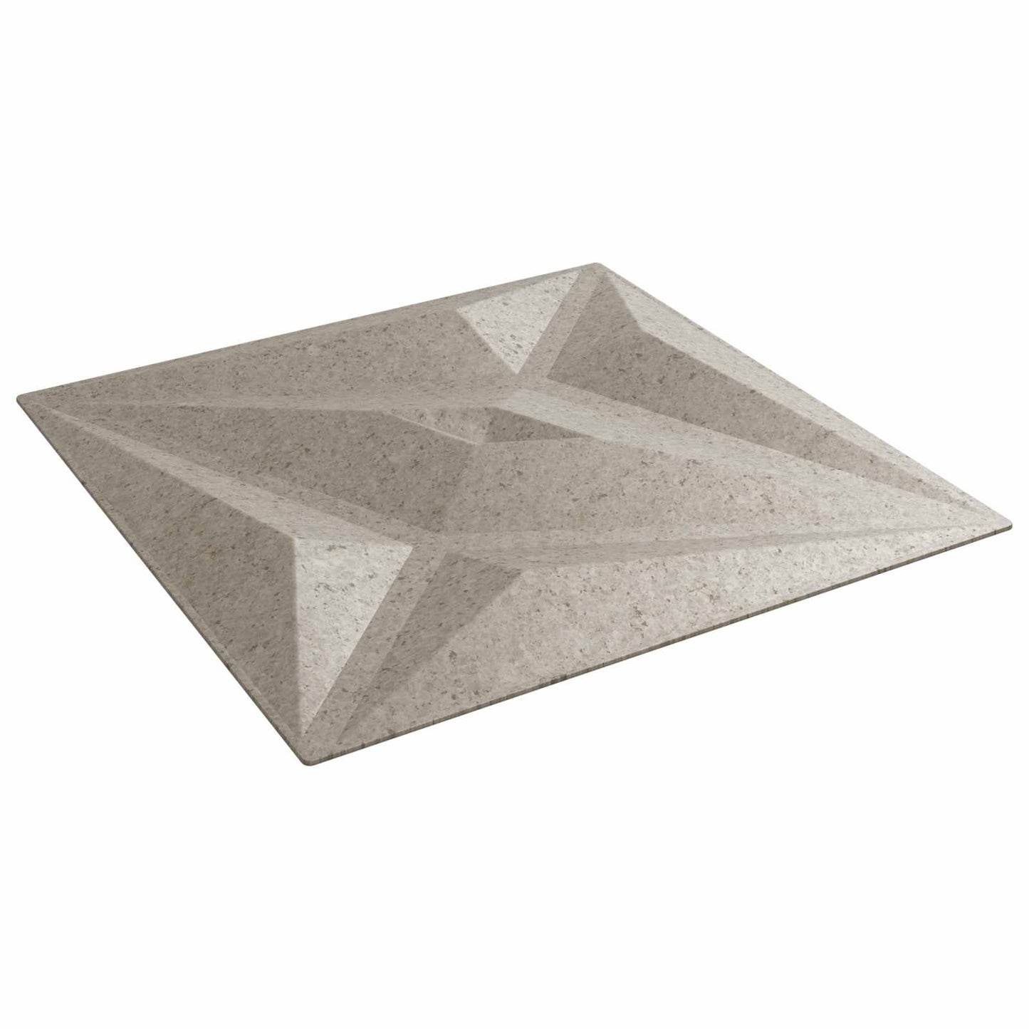 Pannelli da parete 24 pcs Beton Stella 50 x 50 cm Schiuma XPS | homemem39
