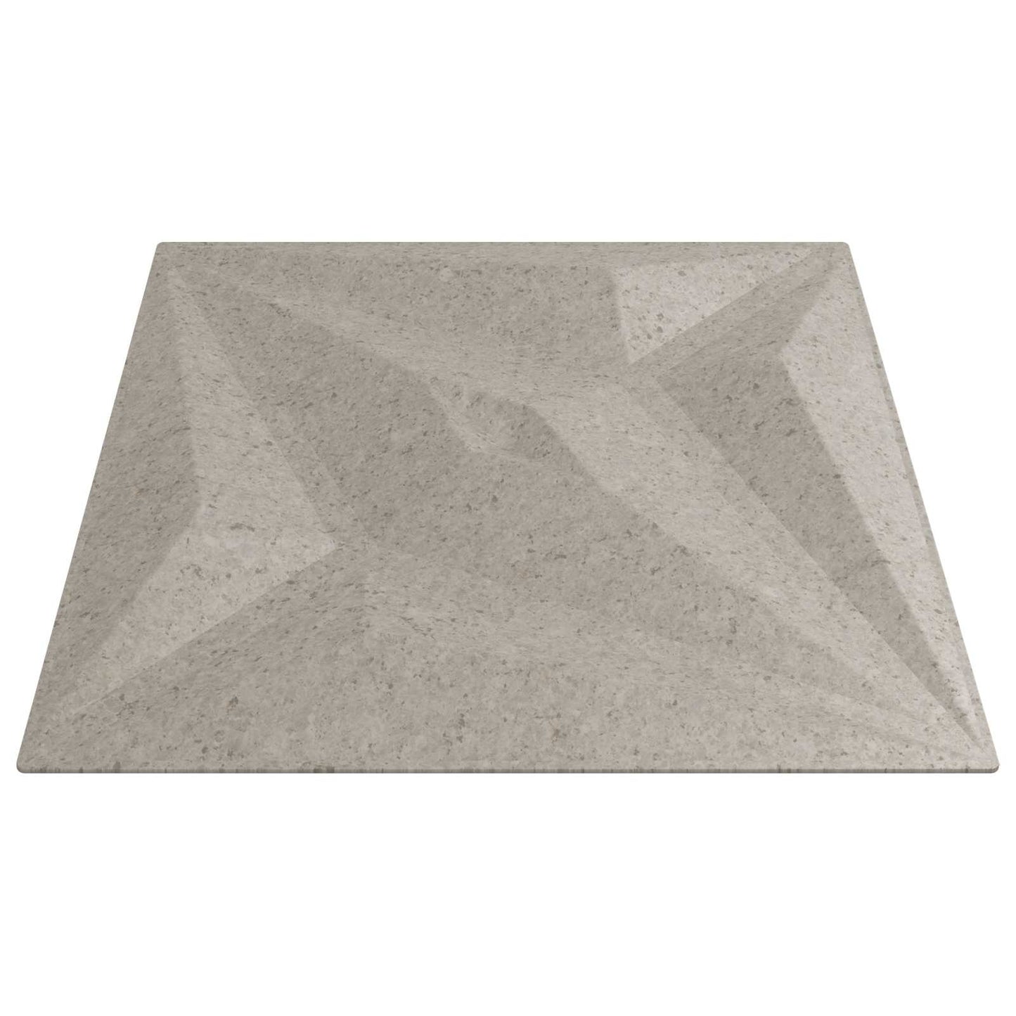 Pannelli da parete 24 pcs Beton Stella 50 x 50 cm Schiuma XPS | homemem39