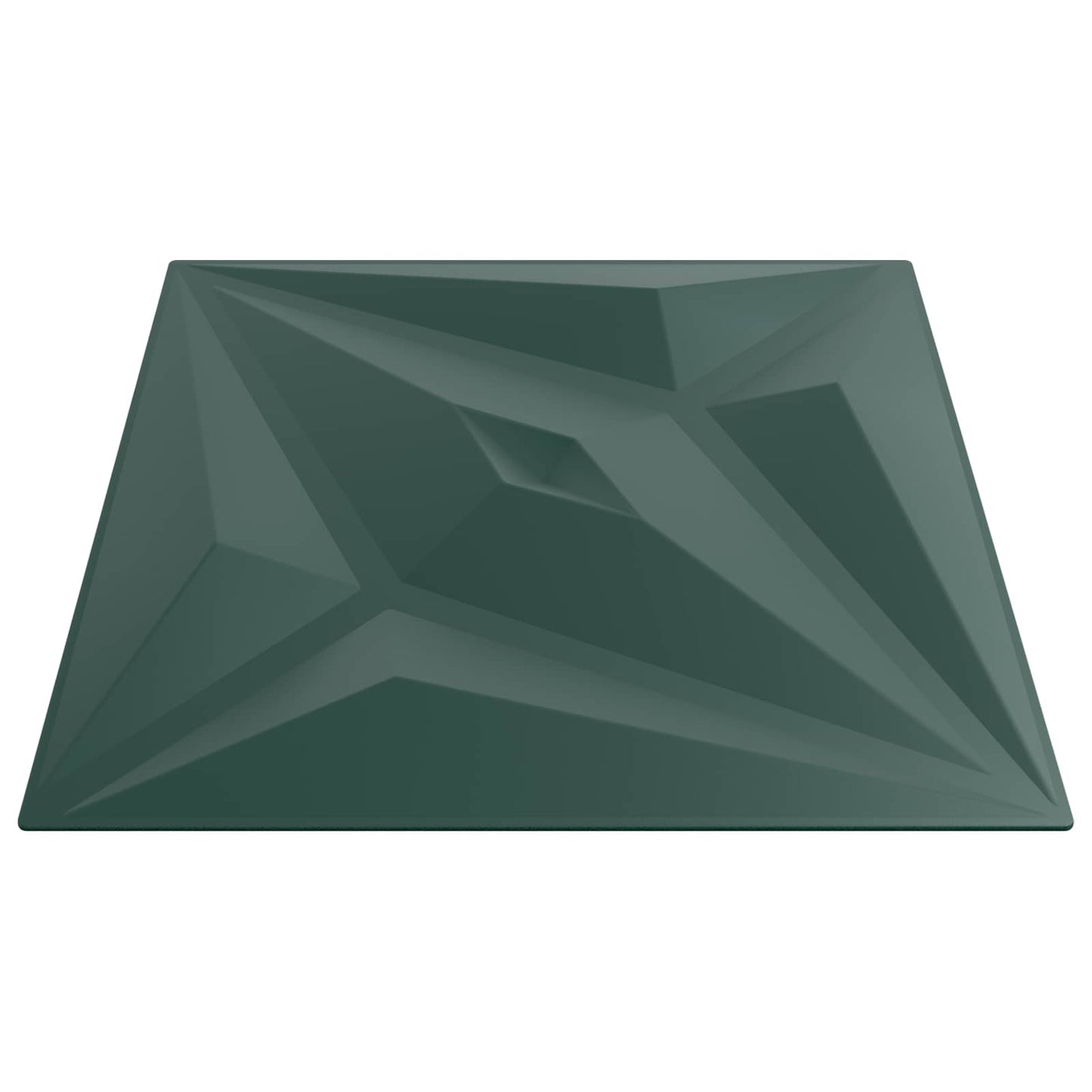 Pannelli da parete 48 pcs Verde Stella 50 x 50 cm Schiuma XPS | homemem39