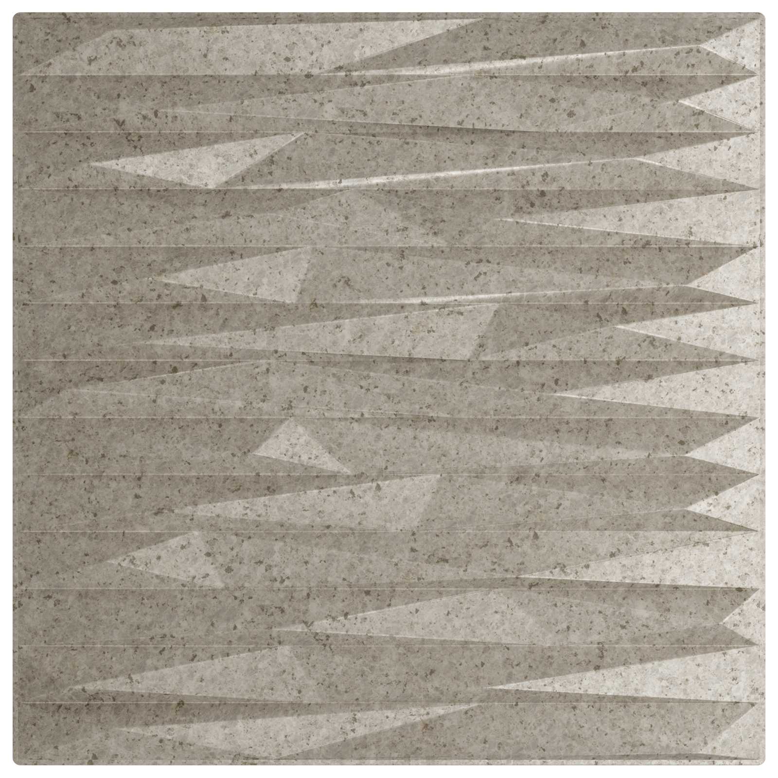 Pannelli da parete 48 pcs Beton pietra 50 x 50 cm Schiuma XPS | homemem39